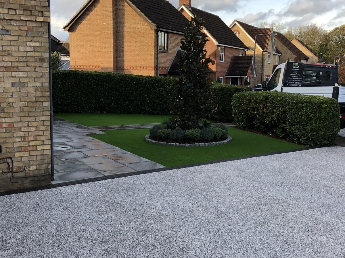 Patio and Landscaping